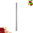 thumbnail image 3 of Stainless Steel Telescopic Closet Pole Thickened Adjustable Wardrobe Hanging Rod for Home - 48-80cm (Silver), 3 of 9