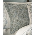 thumbnail image 2 of J Queen New York Giovani 4 Piece Woven Paisley Print Polyester King Comforter Set, Spa, 2 of 5