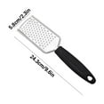 thumbnail image 3 of Kitchen Professional Stainless Steel Flat Handheld Cheese Grater, 3 of 7