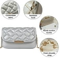 thumbnail image 2 of New fashion wild shoulder bag wild chain bag wild leather messenger bag-silver, 2 of 5