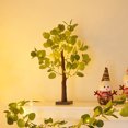 thumbnail image 5 of Christmas Lights, Small Tree Lights Led Leaf Indoor Home Decoration Lights Christmas Party Event Decoration Landscapes Glowing Tree, Green, 5 of 7