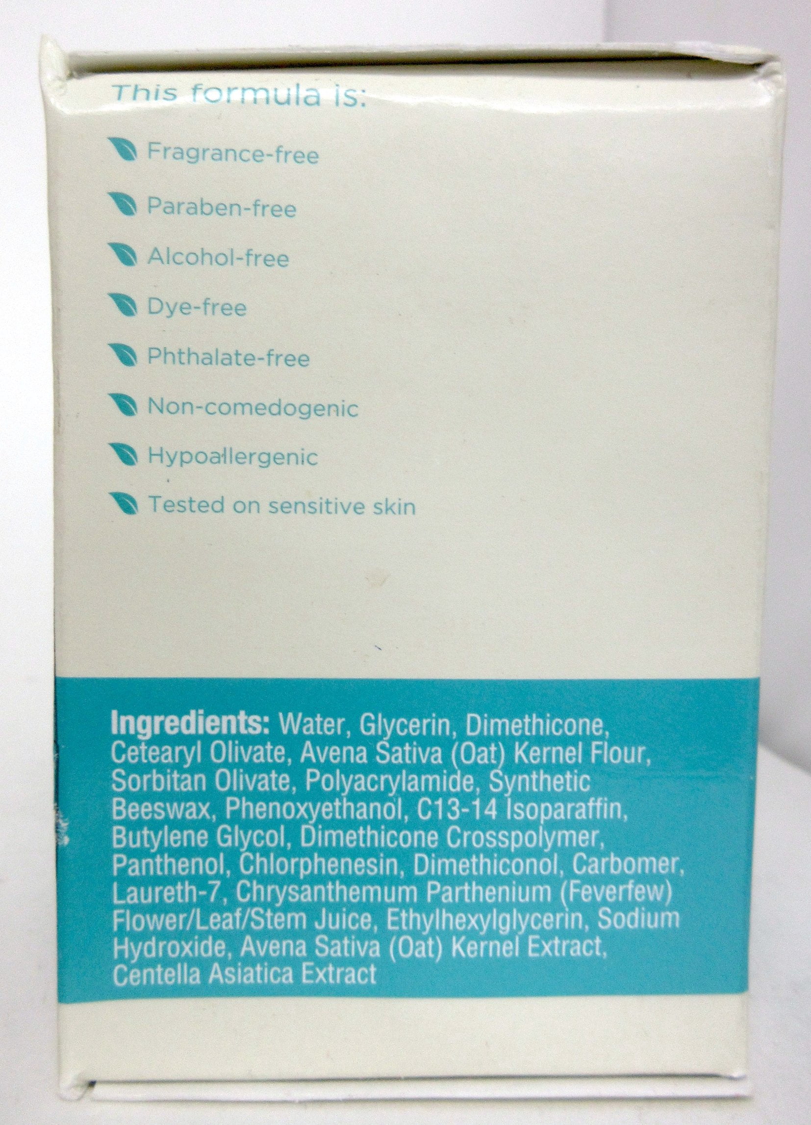 Aveeno Calm + Restore Oat Gel Facial Moisturizer for Sensitive Skin, Lightweight Gel Cream Face Moisturizer, 1.7 oz 1 Ea (Pack of 3)