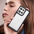 thumbnail image 4 of Case for Moto G75 5G,Moto G75 5G Case,Transparent TPU+PC Acrylic Protective Military Grade  Heavy Duty Protection Phone Case for Motorola Moto G75 5G (Black), 4 of 16
