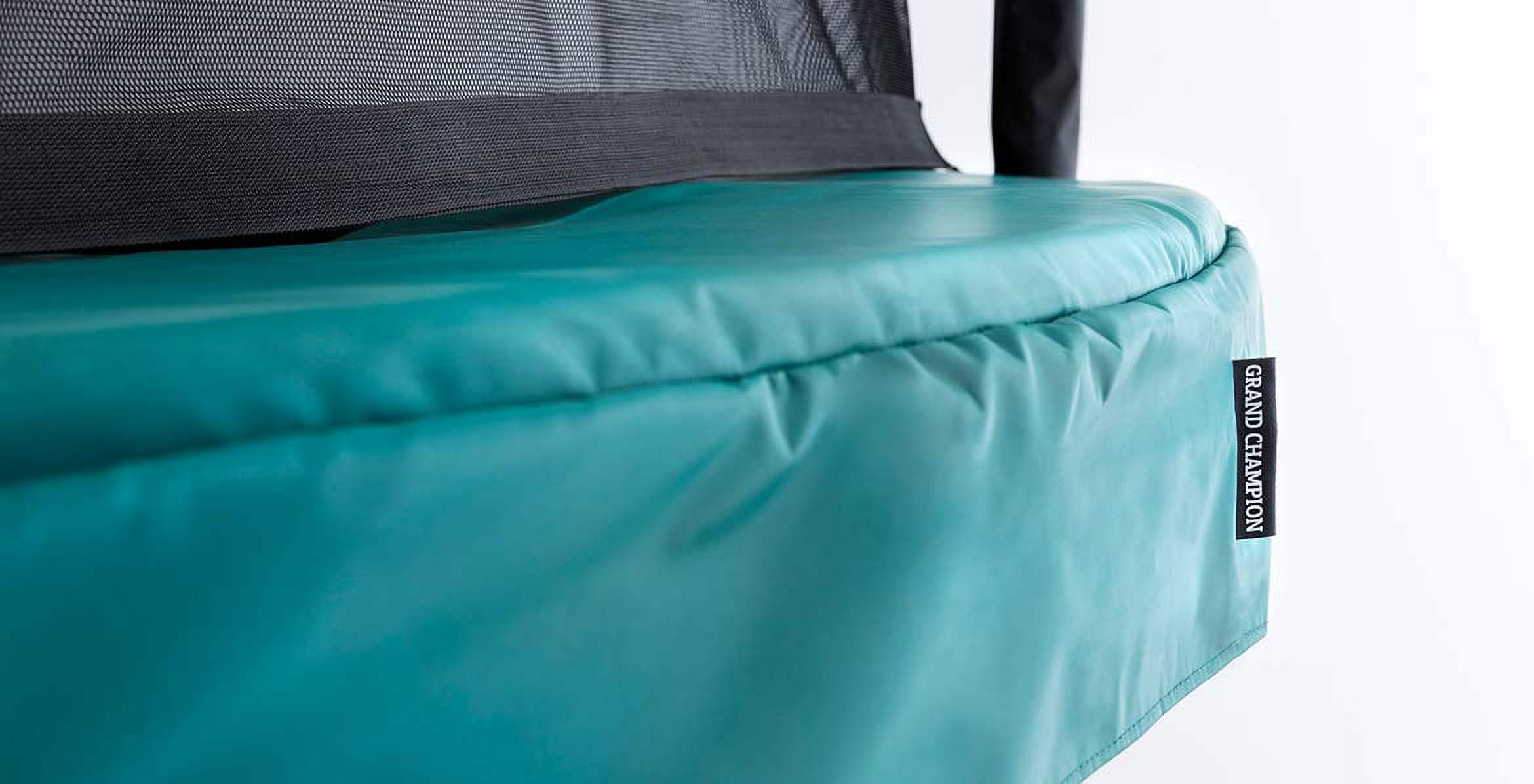 BERG Grand Champion 17' Oval Lo-Ground Trampoline with Enclosure