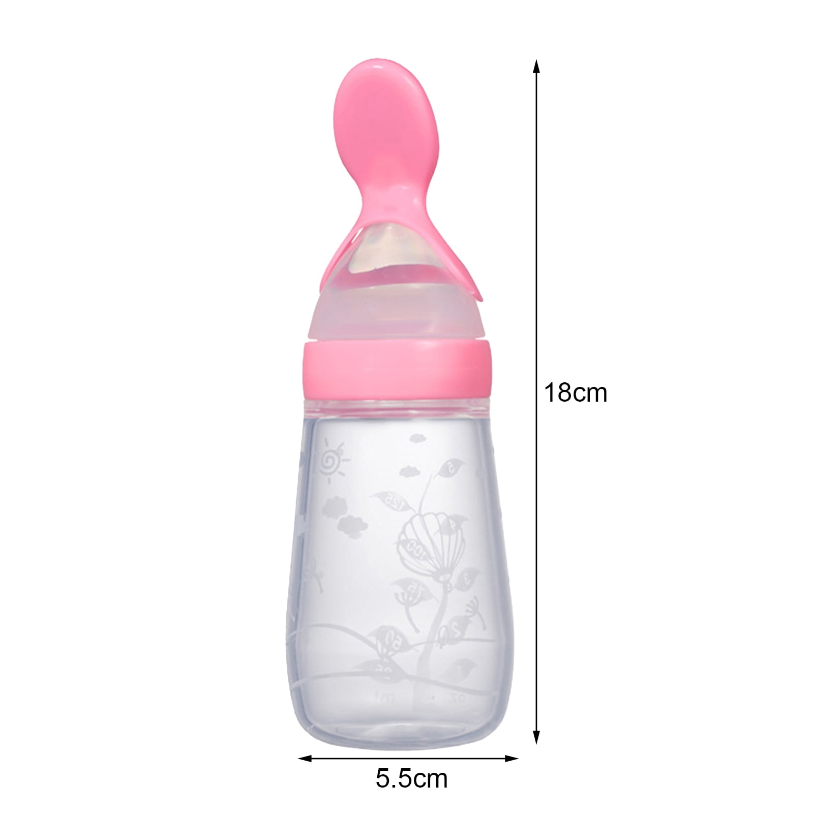 Baby Food Feeder Baby Food Spoon Dispenser Food Feeder Baby Milk Food Mud  Feeder Pacifier Silicone Baby Food Dispensing Spoon - AliExpress