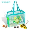 thumbnail image 7 of Large Capacity Fine Mesh Beach Tote Bag with Funny pattern, Sand Proof Nylon Handbag Side Pockets For Pool Seaside Travel Swimming, 7 of 7