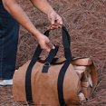 thumbnail image 2 of Firewood Log Canvas bag for Fireplaces Camping Wood, 2 of 11