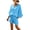 Sky Blue, variant on Qiopertar Women's Summer Casual Shorts Set V-Neck Sleeveless Top with Pocket Slim Fit Two Piece Outfit Vacation Beach Party, White S