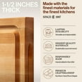 thumbnail image 3 of John Boos BBQ Collection Reversible Wood Cutting Board, Juice Groove, Maple, 3 of 11