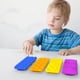 thumbnail image 2 of Juguete sensorial novedoso y divertido: tiras sensoriales de silicona con ventosas para niños y adultos, para jugar en interiores., 2 of 8
