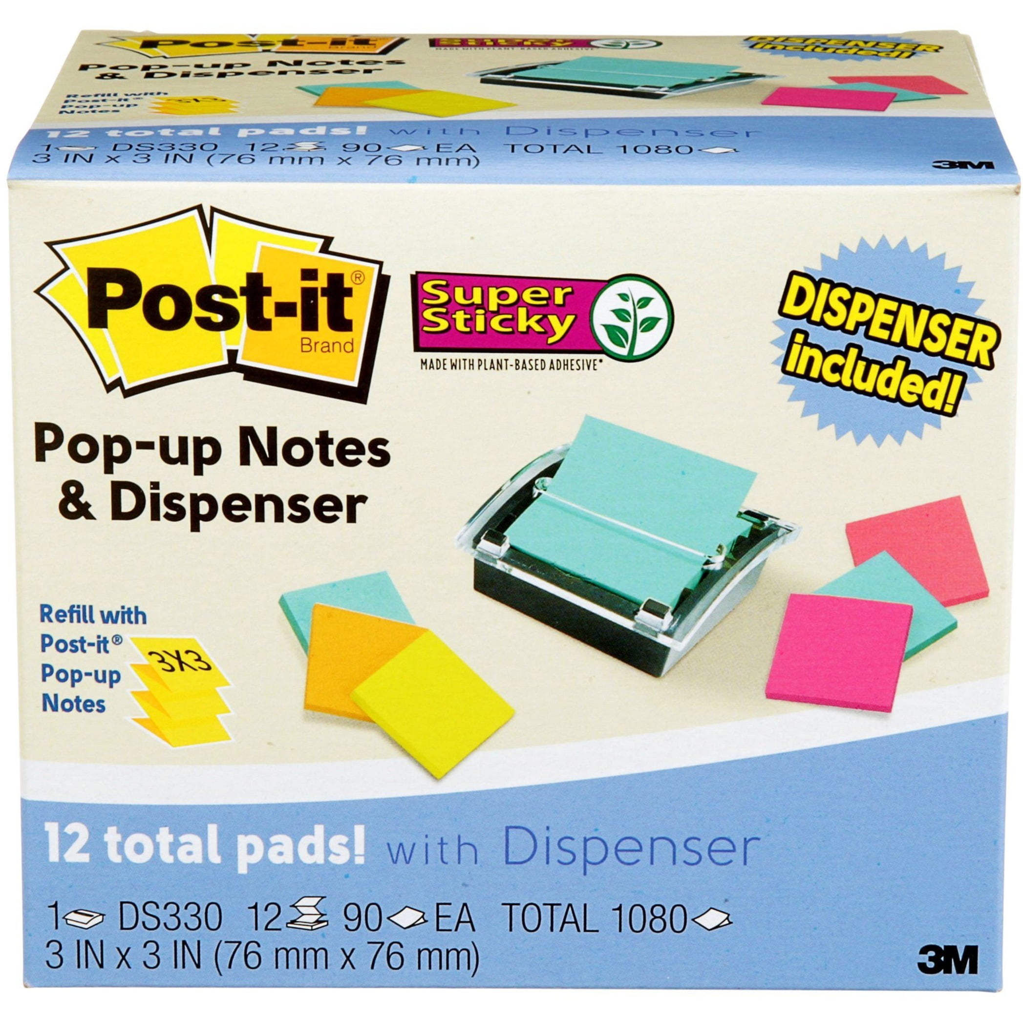 Pop-up Notes Dispenser Value Packs