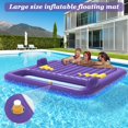 thumbnail image 2 of Tumbona inflable para broncearse para piscina, modelo XINTUO, 71 x 71 cm, con portavasos, 2 of 7