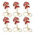 thumbnail image 4 of 6Pcs Rhinestone Car Key Chain Pendant, Bright Colors Rhinestone Keychain Key Accessories For Bag Wallet, 4 of 8