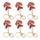 thumbnail image 5 of Llavero de animales de 6 piezas Ticfox metal fuerte, 5 of 12