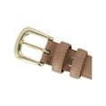 thumbnail image 3 of CTM  Leather Adjustable Belt with Statement Buckle (Women), 3 of 4