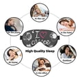 thumbnail image 7 of Naloa I Love Coffee Print Sleep Mask for Sleeper, Light Blocking Sleeping Eye Mask for Women Men, Eye Shade with Adjustable Strap for Travel, Nap,Meditation, 7 of 7