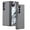 Gray, variant on Compatible for Samsung Galaxy Z Fold 6 Case,Plain PU Leather Luxury Plating Slim Protective Case with Screen Protector Anti-Scratch Shockproof Folding Cover for Galaxy Fold 6,Limited Edition Off-White