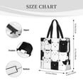 thumbnail image 3 of Xecao Doodle Cute Cat for​Reinforced Shoulder Tote Bag Scratch-Proof Design Spacious Organizer Crossbody Carry Daily Commute Must-Have, 3 of 7