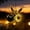 Yellow 1pc, variant on Outdoor Hanging Solar Bee Light, Waterproof Bumble Bees Solars Light, Glowing Metal Bee with Spring Figurine Lights, Cute Solar Insect, For Party Festivals Garden Decor Birthday Gifts