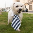 thumbnail image 5 of Corbata ajustable para perro y gato, ropa para perro y mascota, collar blanco, 5 of 5