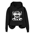 thumbnail image 2 of Neewe Womens Oversized Hoodies Fleece Sweatshirts Fall Fashion 2025 Pullover Sweaters Winter Clothes, 2 of 3
