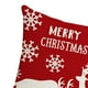 thumbnail image 2 of Funda de almohada de Navidad, funda protectora de cojín rústico, funda de almohada decorativa para sala de estar, decoración de Patio, , Estilo P Baoblaze Funda de almohada, 2 of 6