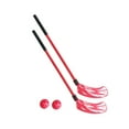 thumbnail image 4 of Vsenkes 2 Pieces Floor Hockey Sticks Indoor for Children Boys Girls Red, 4 of 9