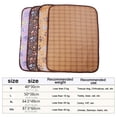 thumbnail image 3 of Pet Cooling Mat Cooling Mat for Dogs Reversible Durable Material Cooling Pet Bed Cooling Bed for Dogs Temperature Reducing Pet Pad for Summer Home Car Travel Purple Single Pack, 3 of 6