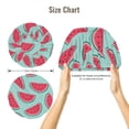thumbnail image 5 of Rateoe Watermelon Pattern Silk Satin Hair Bonnet for Sleeping, Adjustable Sleep Cap Turban for Women , Curly Straight Hair Long Large Braid, 5 of 6