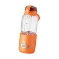 thumbnail image 1 of Calentador de biberones portátil,Calentador de leche para bebé,Calentador de biberones portátil para viajes,Calentador de biberones USB para fórmula naranja 400ml, 1 of 9