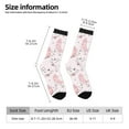 thumbnail image 2 of KLL Cute Piggy Ballerina Print Cool Socks Men's Women's Crew Socks Funny Crazy Novelty Stockings, 2 of 6