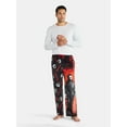 thumbnail image 2 of Halloween 2 Men's and Big Men's Split Leg Graphic Pants, Sizes S-2XL, 2 of 5