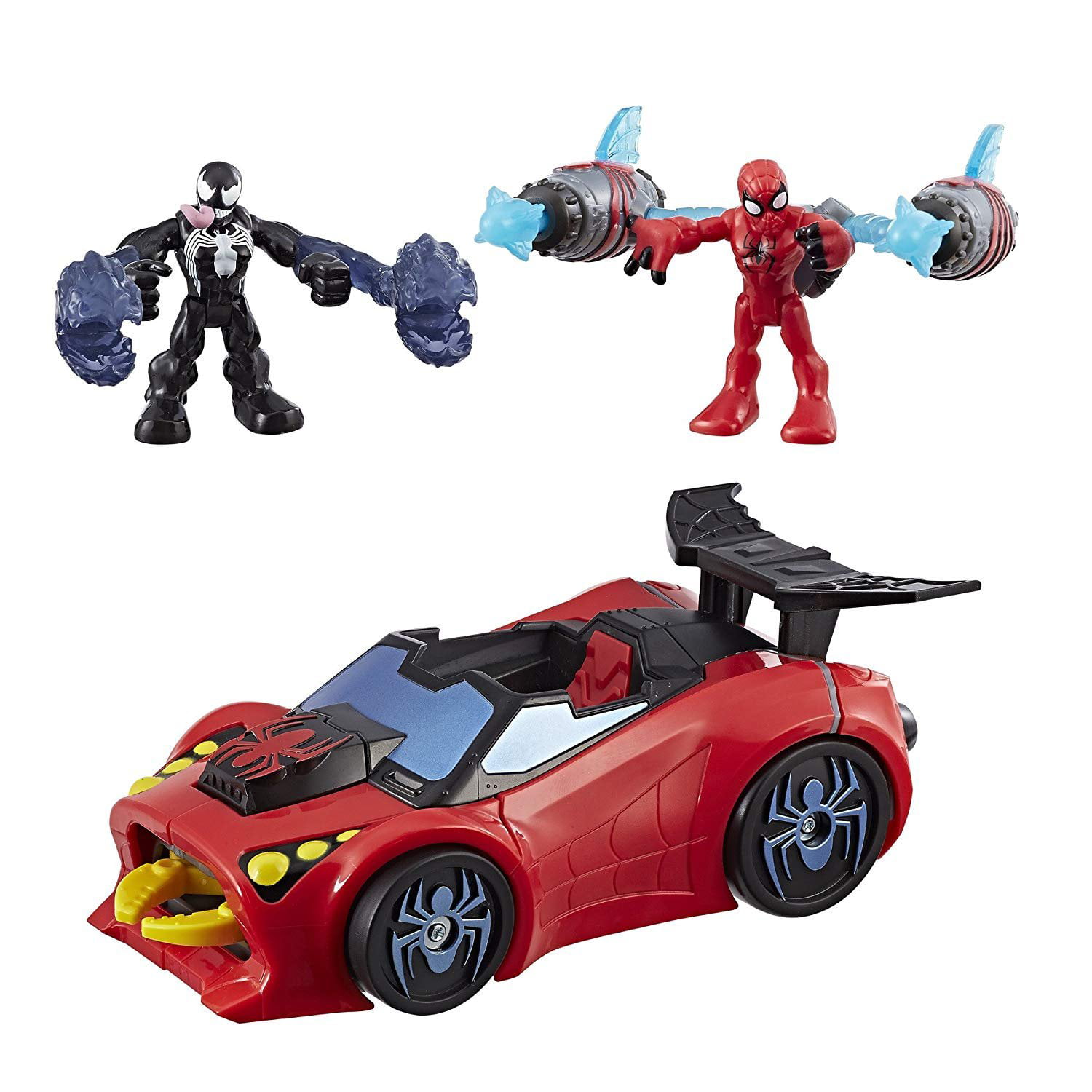 Car Only FOR 2.5" ACTION FIGURES Marvel Super Hero Squad Spider-Man Vehicle 