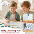 thumbnail image 4 of SaveJoy Magnetic Tangram Puzzle Learning Toys with Pen, 250PCS Montessori  Pattern Blocks Set for Toddlers 4-8, Educational Stem Gift for Kids, 4 of 8