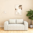 thumbnail image 3 of Jopath 63" Cloud Loveseat Sofa,Memory Foam 2-Seater Corduroy Couch ,Deep Seat Compact Couch for Living Room Bedroom,No Assembly,Light White, 3 of 7