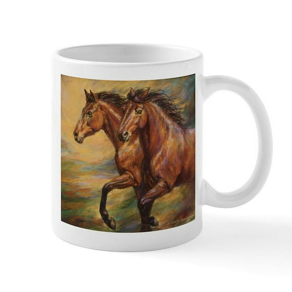 CafePress - Mystic Melody Mug - 11 oz Ceramic Mug - Novelty Coffee Tea Cup