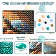 thumbnail image 6 of Grandma Diamond Art Kits for Adults,Diamond Painting Kits for Adults Beginners,Seaside DIY Full 5D Round Drill Gem Art Kits for Gift Home Wall Decor【11.8x15.7inch】, 6 of 7