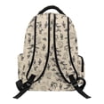 thumbnail image 2 of FUIALDOLG Western Cowboy Pattern Bookbag with Padded, Waterproof Breathable 17 Inch Teen Girls Backpack for Elementary School Travel, 2 of 10