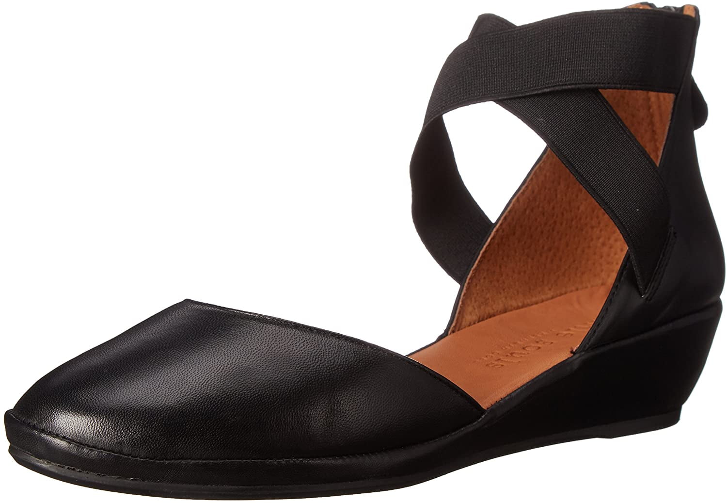 gentle souls by kenneth cole women's noa flat, black, 9.5 m us