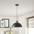 thumbnail image 4 of Modern Industrial 1-light Large 16-inch Kitchen Island Pendant Blue, 4 of 5