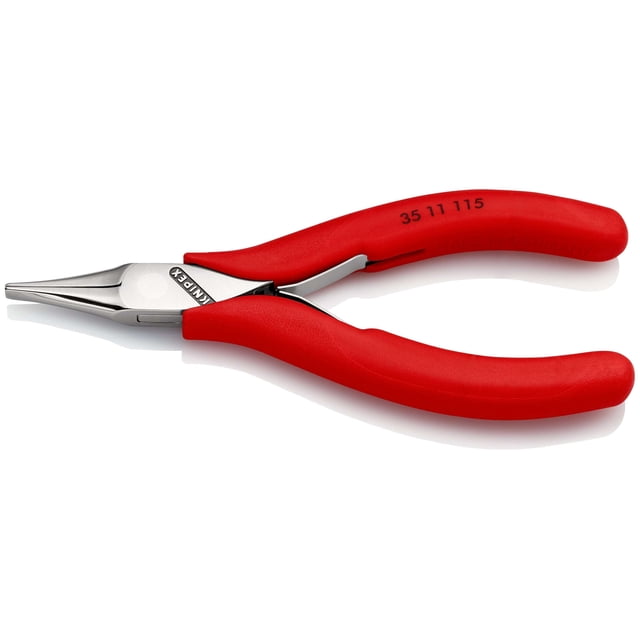 KNIPEX 35 11 115 Pinzas de fijación para electrónica Con articulación machihembrada recubiertos de plástico antideslizante 115 mm
