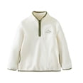 thumbnail image 5 of eczipvz Baby Winter Coat Baby Unisex Jacket Lightweight Zip Up Sweatshirt Hooded Coat Or Vest Kids White,5-6 Years, 5 of 9