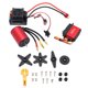 thumbnail image 1 of Motor sin escobillas S3650 de 3100 kV, ESC sin escobillas de 60 A con servomotor de metal de 25 kg para coche RC de 1/8, 1/10, 2S-4S, 1 of 14