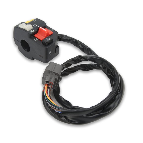 Interruptor de manillar ATV, repuesto de botón de Control de arranque y parada de faro de luz alta y baja para TRX350FM TM Rancher 2000-2005