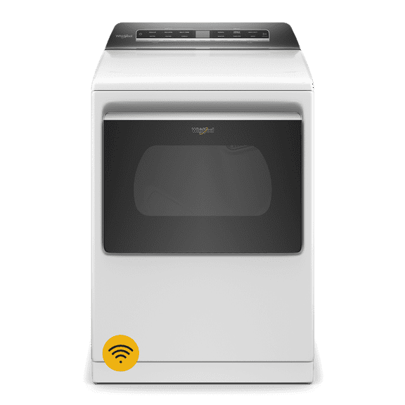 WHIRLPOOL WED8127LW top load matching electric dryer