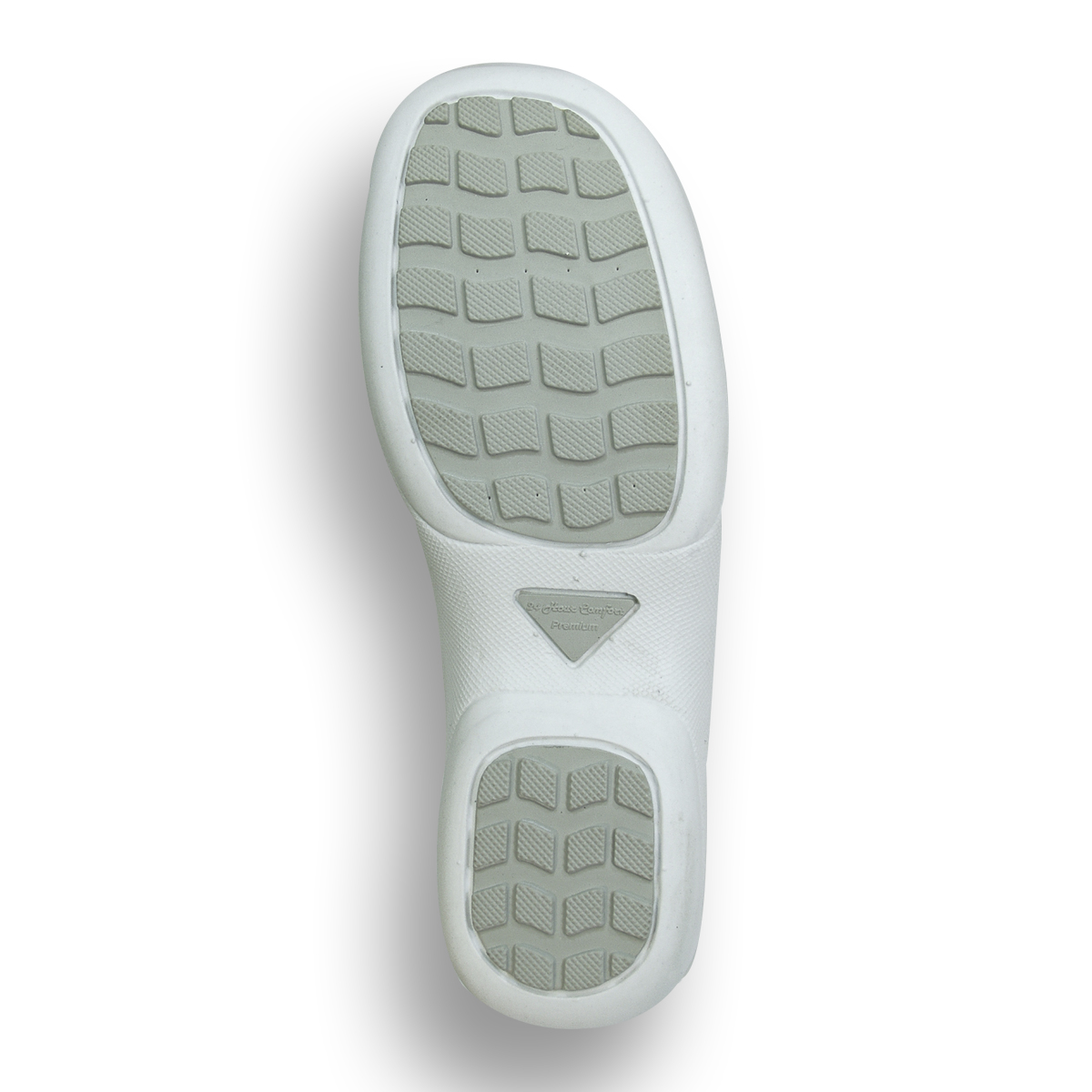 24 HOUR COMFORT Tara Wide Width Professional Sleek Shoe WHITE 10