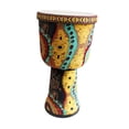 thumbnail image 3 of Tambor Djembe Tambor africano Juguetes sensoriales educativos Juguete de ritmo Percusión musical Vistoso, 3 of 8