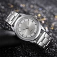thumbnail image 1 of Negocio de los hombres Casual de acero inoxidable de malla de acero inoxidable correa de reloj reloj de cuarzo Dial elección de regalos Comprar 2 Barco 3, 1 of 2