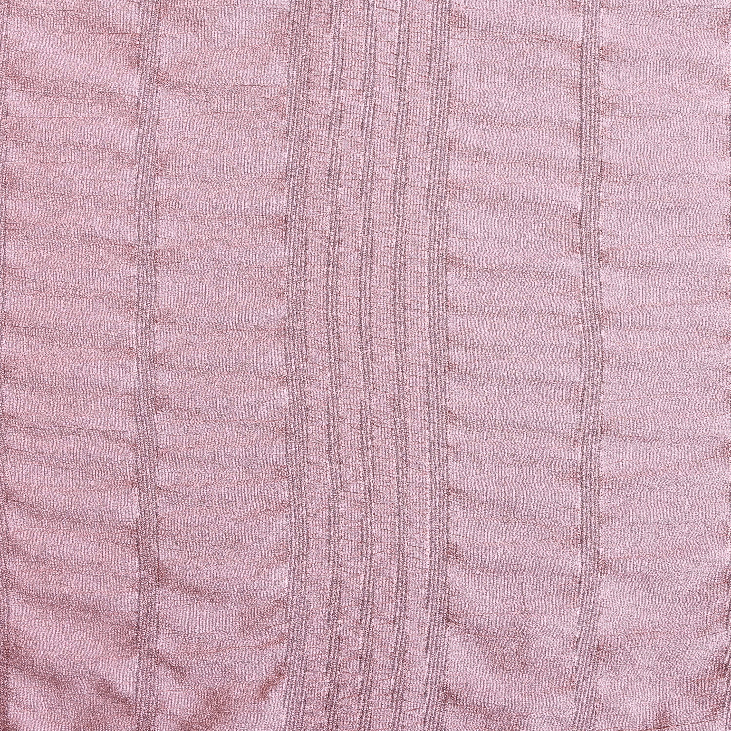 CEDAR COURT Morgan Textured Seersucker Stripe Rose 2-Piece Soft Polyester Seersucker Comforter Set - Twin