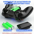 thumbnail image 7 of 2-Pack Xbox 360 Wireless Controller for Xbox 360, 2.4GHZ Game Joystick Controller Gamepad Remote Compatible with Xbox 360/360 Slim, PC Windows 7,8,10, 7 of 7